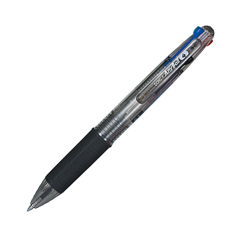 동아)애니볼4색 볼펜(0.7mm/흑)
