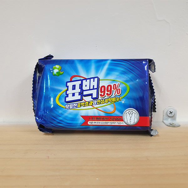 표백99 세탁비누200g