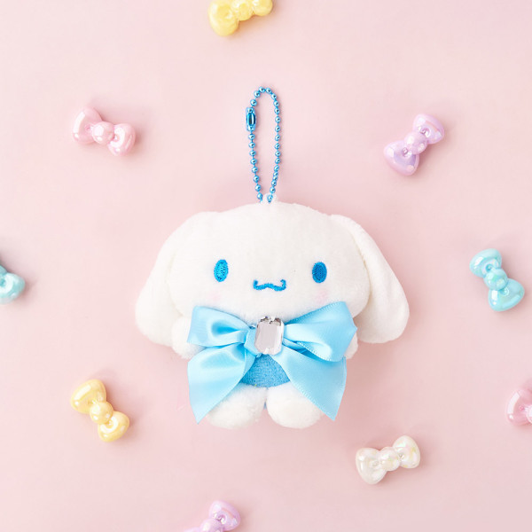 산리오 시나모롤 빅리본 가방고리 8cm