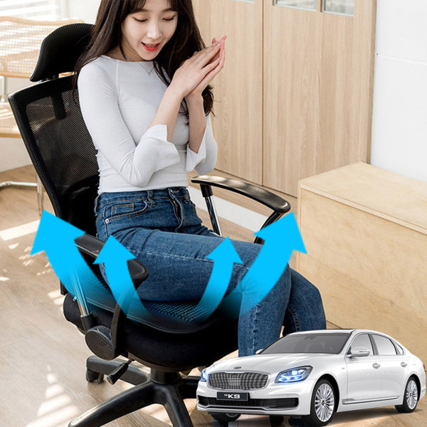더뉴K9 시원한쿨링팬 메쉬 쿨링방석 호환