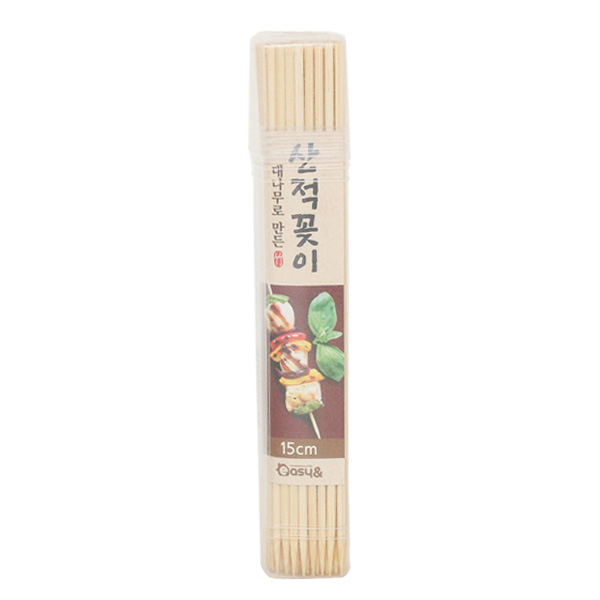 대나무로 만든 산적꽂이 15cm x 80P