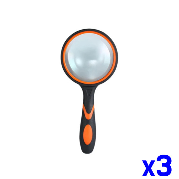 휴대용 손잡이 돋보기 60mm x3개