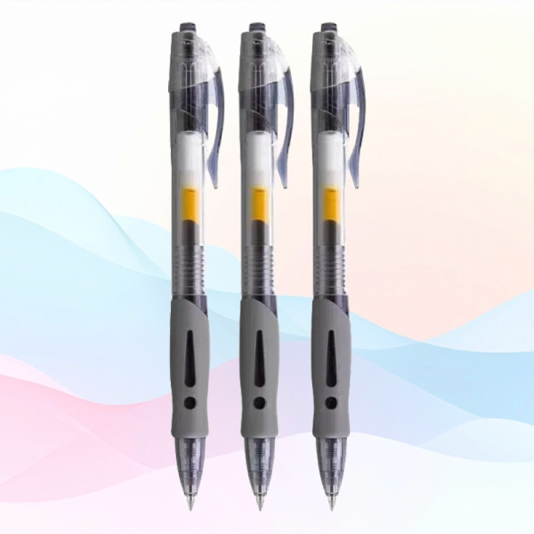 0.5mm 검정 유성볼펜 학생 필기구 판촉물 리필가능