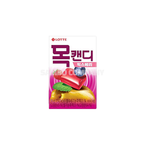 목캔디 믹스베리 38g 1개