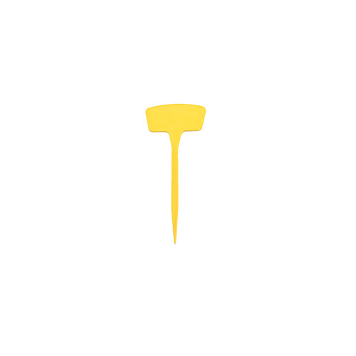 노랑 식물 이름표 T형 대형 28cm 화분 네임택 팻말 3m+81667+노랑
