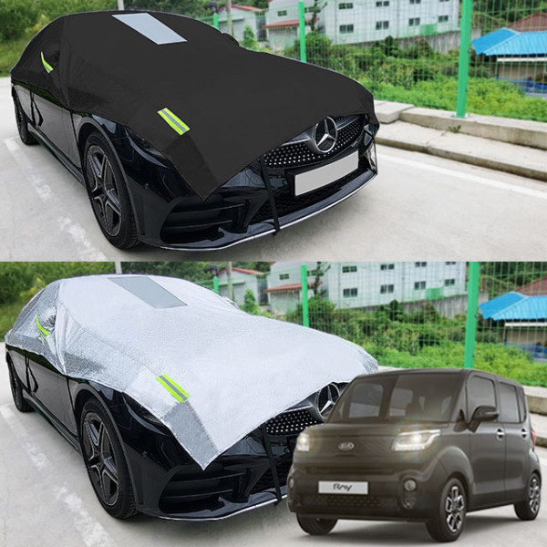더뉴레이 성에방지 덮개 자동차커버 반커버