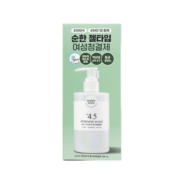 해피바스 약산성 쑥 여성청결제 젤타입 300m