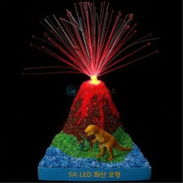 (SA) SA LED 입체화산모형(공룡포함)(5인)