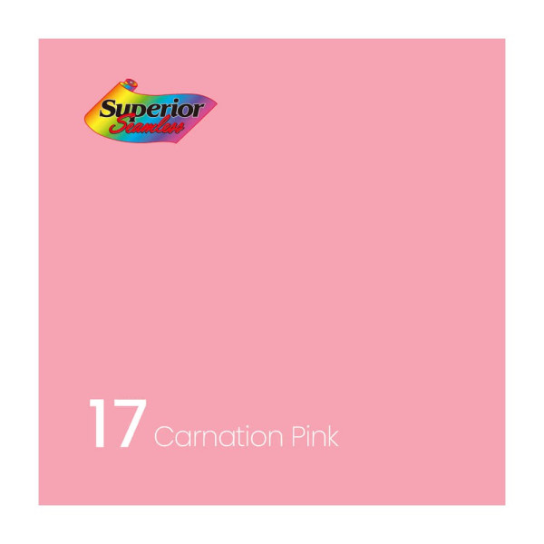Superior 촬영 스튜디오 배경지 2 7 x 11m 17 Carnation P