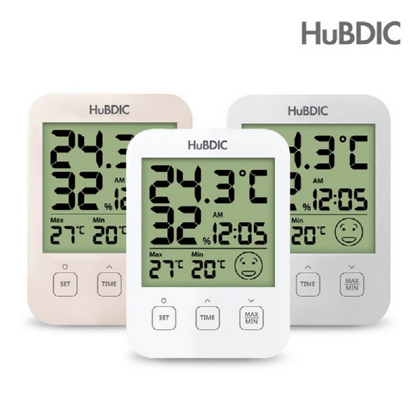 HUBDIC 온습도계 HT-7(색상랜덤)