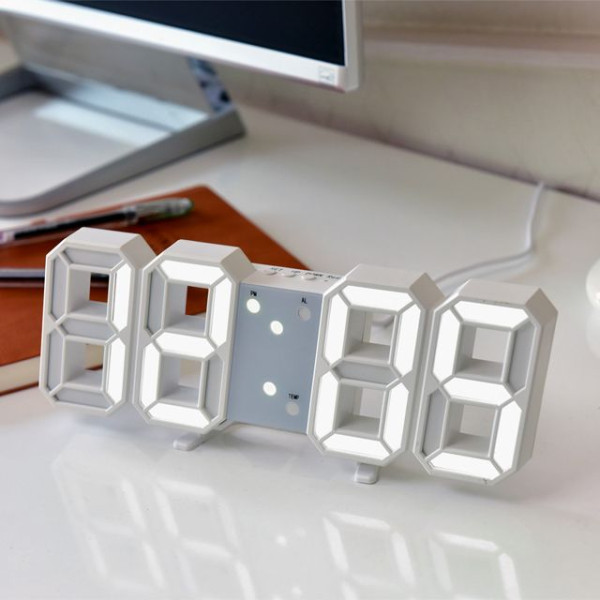 무소음 LED 탁상시계 벽시계