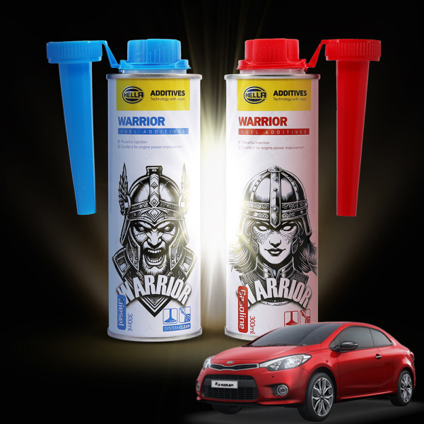 K3쿱 가솔린,디젤 프리미엄 연비향상 헬라 워리어 연료첨가제 300ML