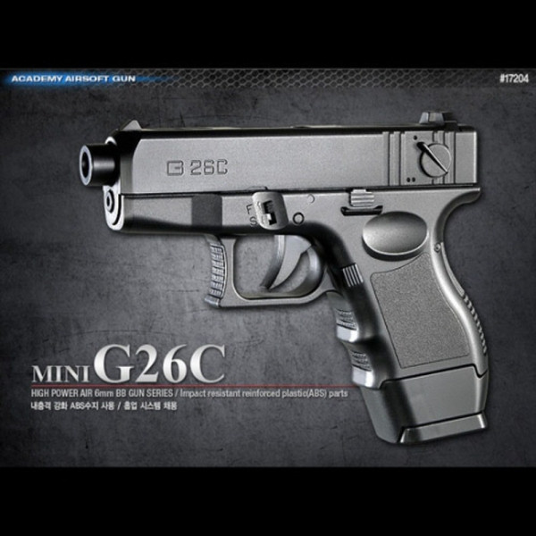 핸드건 에어소프트건 MINI G26C 피스톨