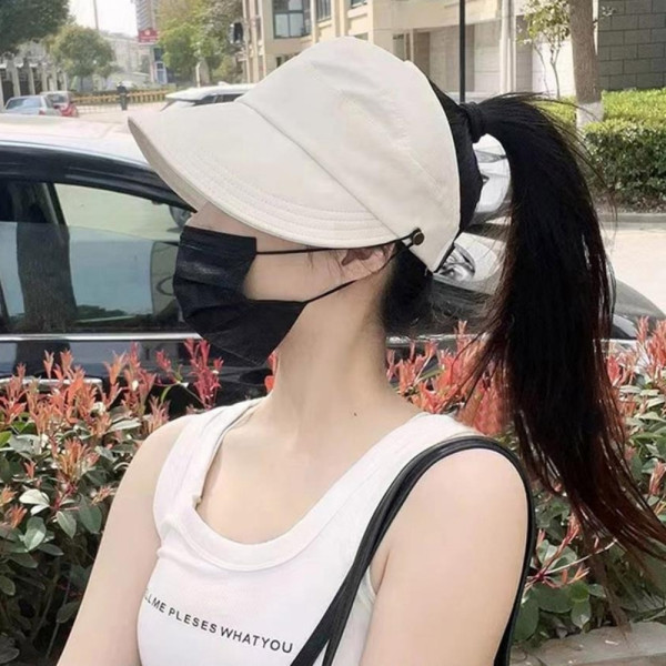 잔솔 썬캡 모자 자외선차단 햇빛가리개 농사 여성 창