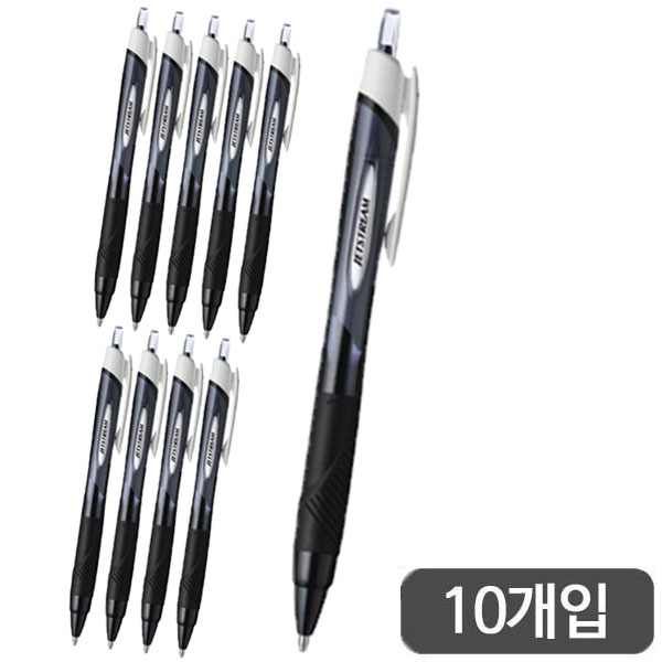미쯔비시)제트스트림 볼펜(SXN-150/1.0mm/흑)-다스(10개입)