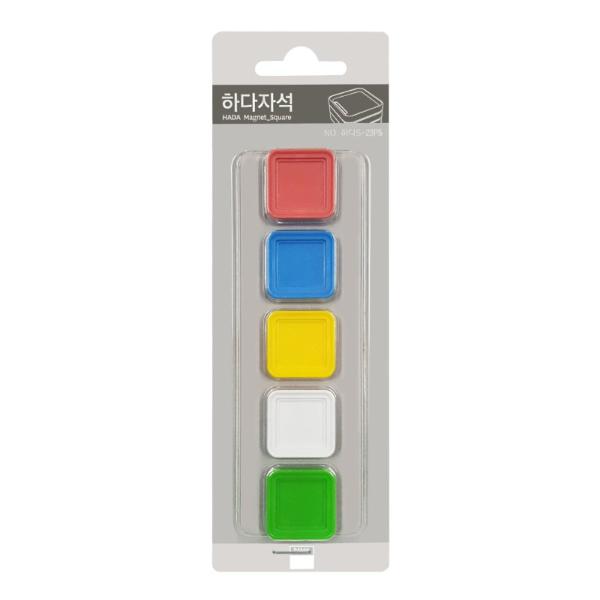 하다자석(소 사각 S-23 5개입 23mm)