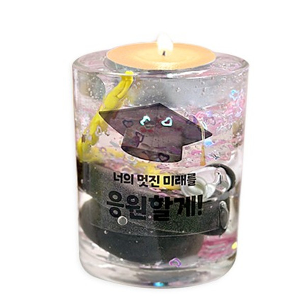 (TD) (취미키트) 졸업 젤양초 캔들 만들기 - 1인세트