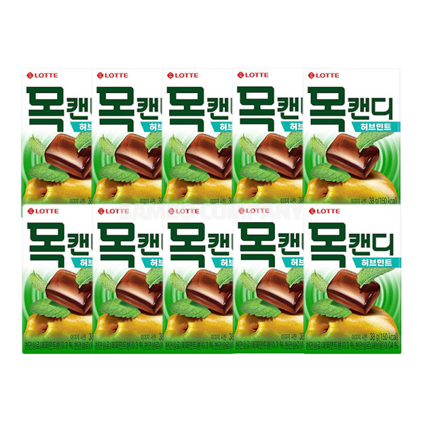 목캔디 허브 38g 10개