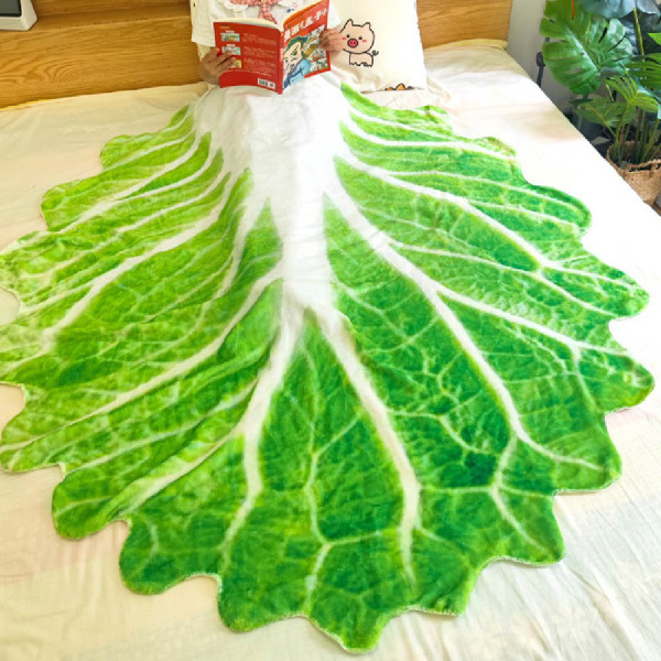 겨울담요 배추이불 쇼파블랭킷 휴대용 120cm 웃긴선물