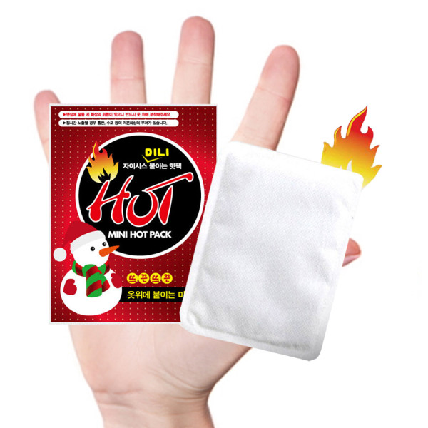 손바닥에 쏙 붙이는 미니 핫팩 7x9cm 10매