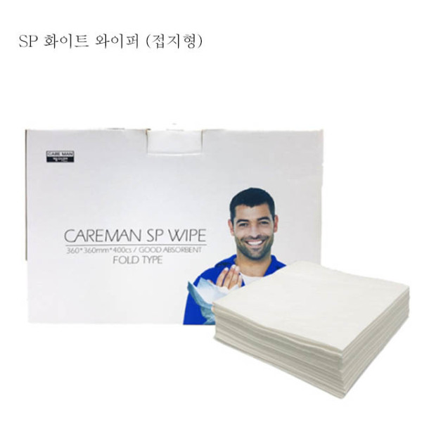 종이걸레 유흡착재 백색 접지형