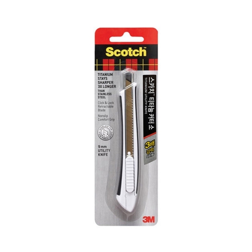 3M 스카치 티타늄커터 소 TI KS 9mm
