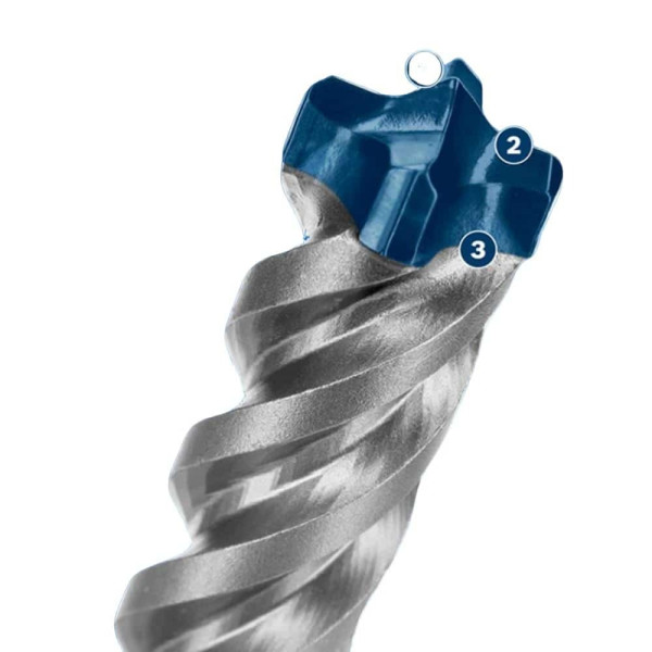 SDS MAX 8X 4날 햄머드릴비트 20x520mm