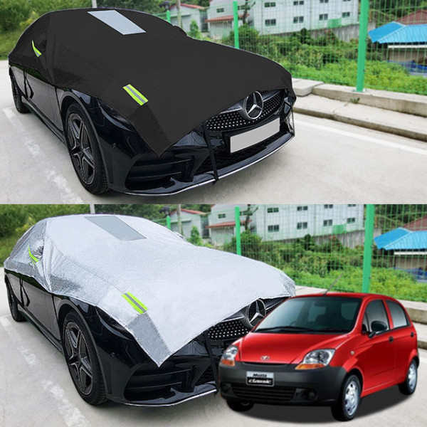 마티즈클래식 성에방지 덮개 자동차커버 반커버