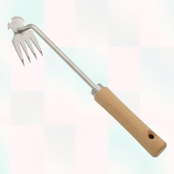 괭이 텃밭 뿌리 제초기 갈퀴 제초 호미 4발 농기구