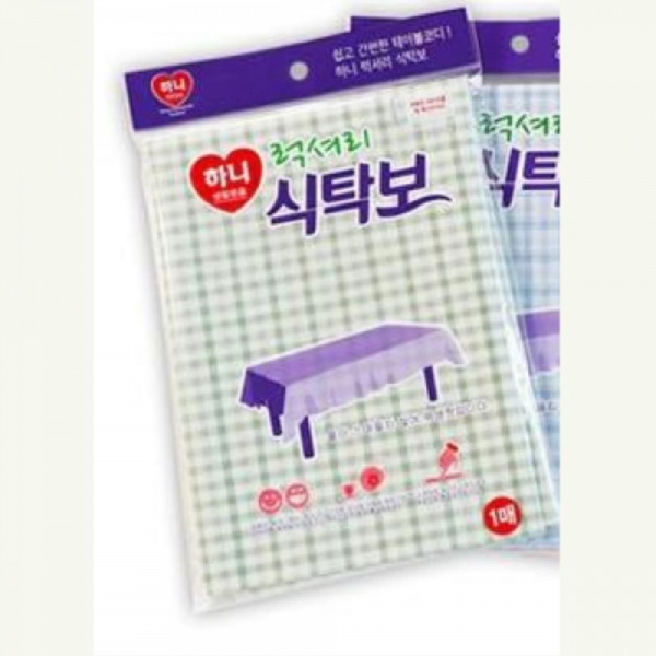부드러운 식탁보 색상랜덤 식탁커버 홈데코 주방데코
