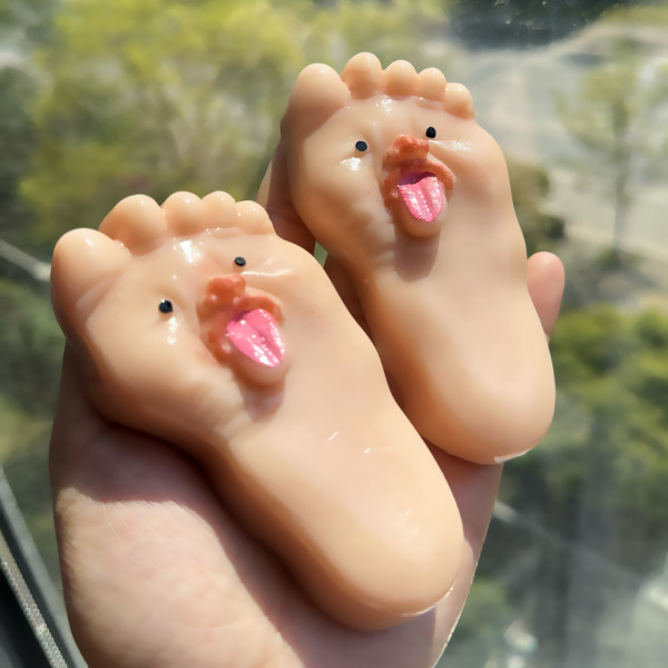 메롱 혓바닥 발바닥 발 말랑이 타바 스퀴시 실링니도 검드롭 마시멜로우 스트레스볼 슬라임