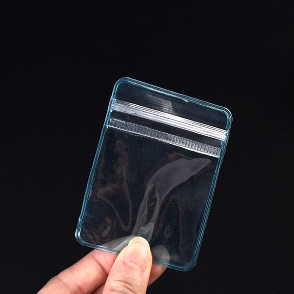 악세사리보관팩 투명 PVC 보관 지퍼백 8x6cm 100P S11180