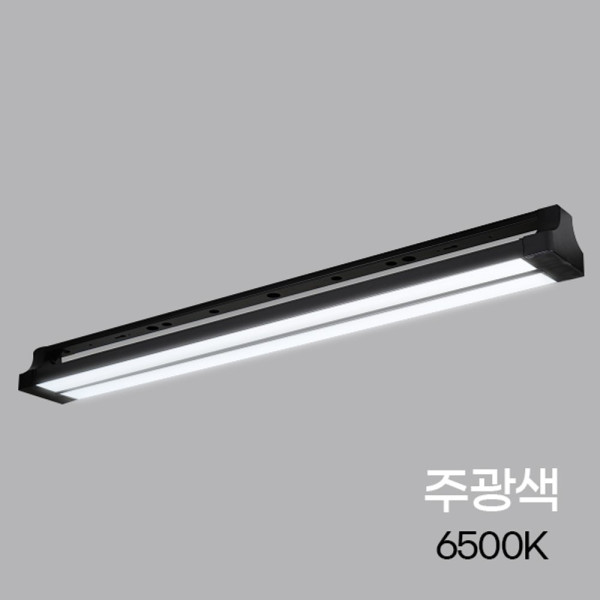 각도 조절 LED 등기구 42W 주광 KS 블랙