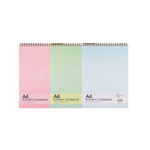 옥스포드 4500 서브젝 절취스프링노트 A4 상철 D06 210 149mm