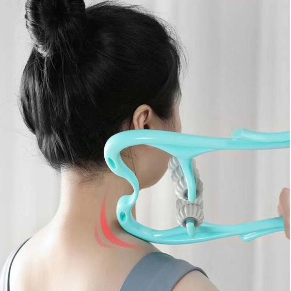 학생 목 승모근 어께 뭉침 롤링마사지기 지압봉 6구