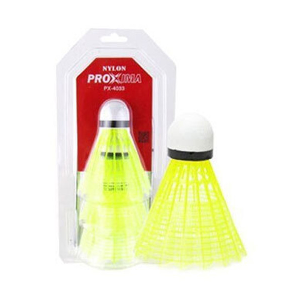 프록시마 배드민턴 셔틀콕 나일론 3개입 PVC PX4033