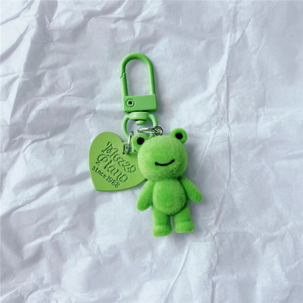 개구리 인형 키링 복슬 펜던트 팬던트 백참 선물 키홀더 열쇠고리 귀여운 개굴 청개구리
