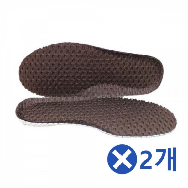 와플 쿠션깔창-남성 여성용x2개 운동화깔창 군인깔창