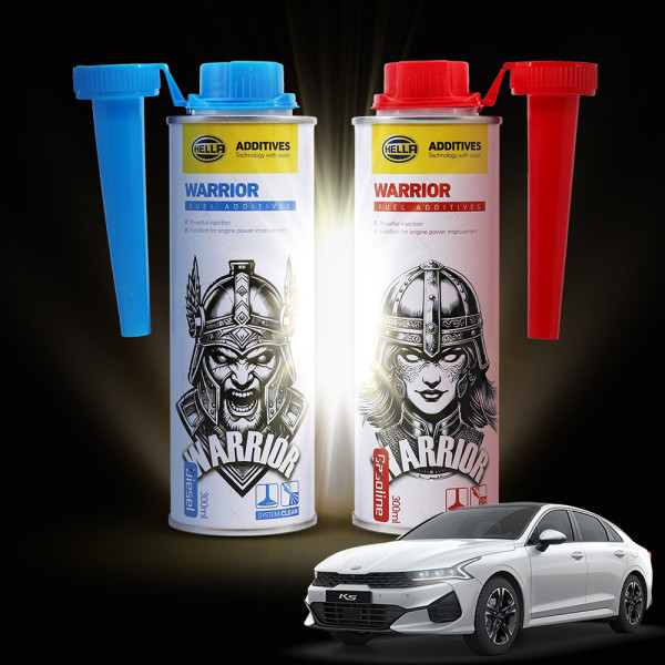 더뉴K5 가솔린,디젤 프리미엄 연비향상 헬라 워리어 연료첨가제 300ML