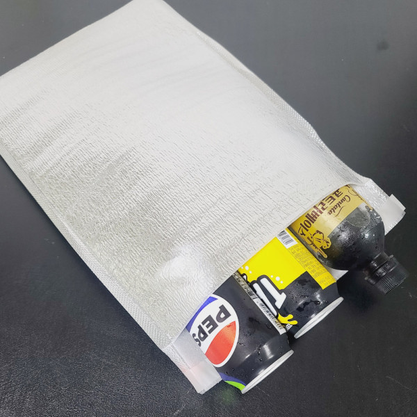 테이크아웃 30x40+4.5cm 접착식 은박 보냉봉투 보온 보냉백 M50333