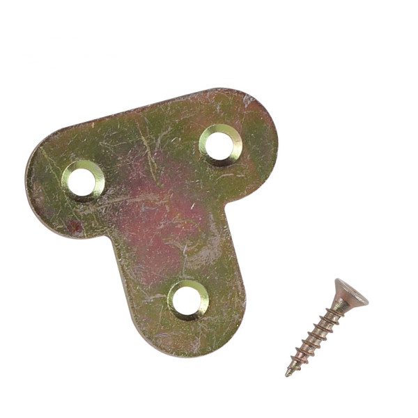 보강평철 나사못 세트 T자 4pcs 40 X 16mm