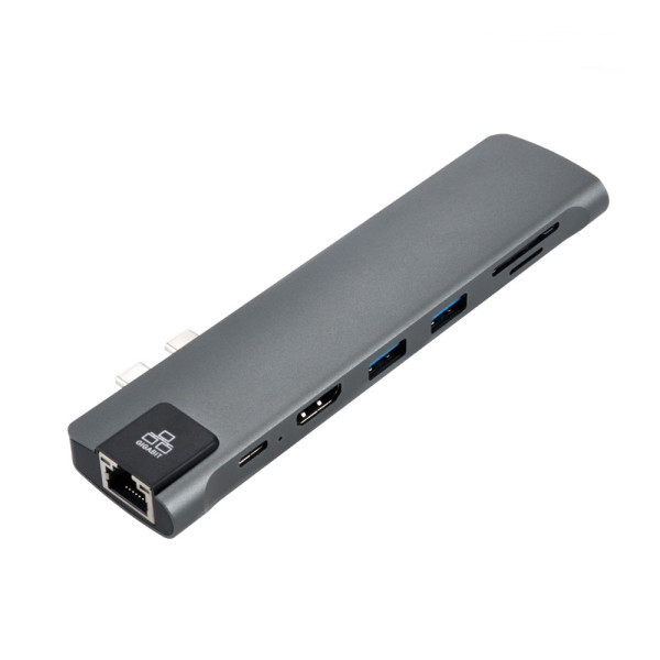 USB C Type 맥북 멀티 허브 HDMI/RJ45/카드리더기
