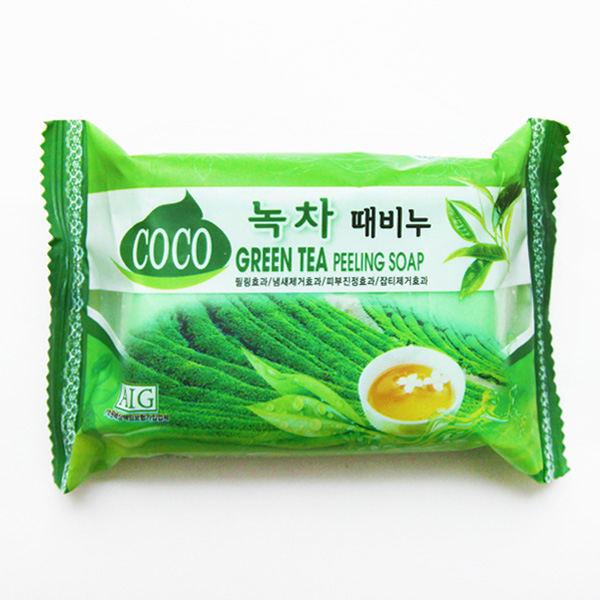 성원녹차때비누