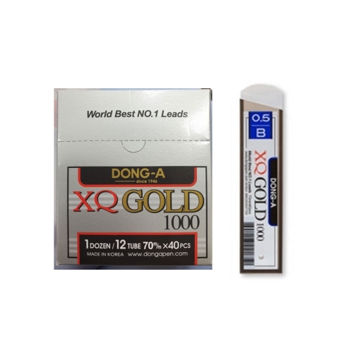 동아 XQ 1000 골드샤프심 B 0 5 70mm 40pcs