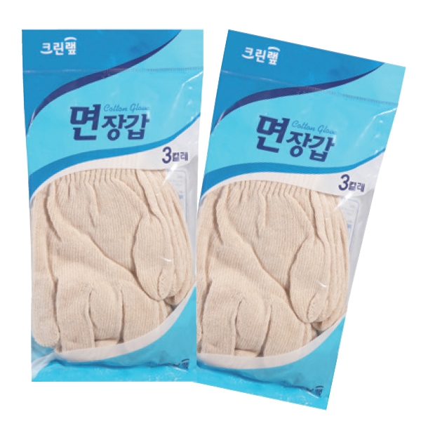 크린랲면장갑3컬레(3호)