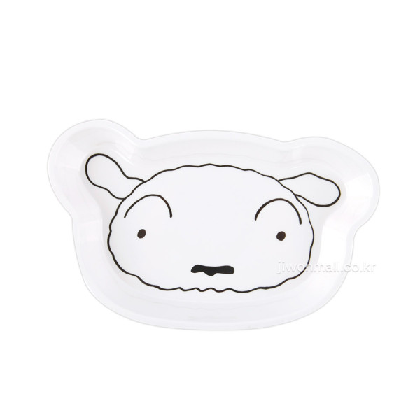 짱구는못말려 멜라민 플레이트-흰둥이