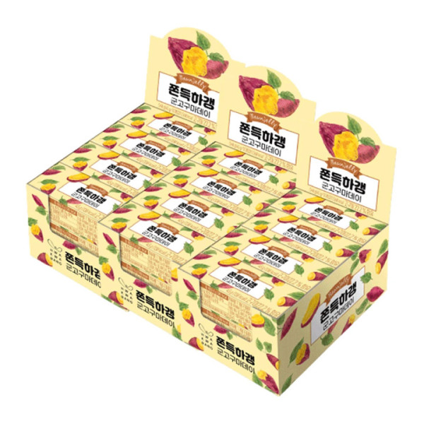 쫀득하갱 군고구마데이 45g x 12입 x 3
