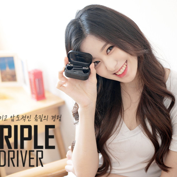 에어덕트 6.2채널 무선충전 블루투스 이어폰 트리플