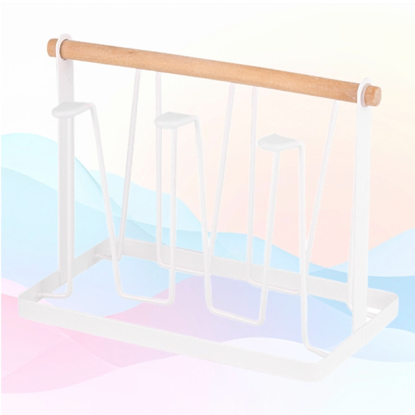 주방 컵 트레이 6구 젖병 유리잔 물컵 걸이 물빠짐