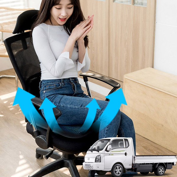포터EV 시원한쿨링팬 메쉬 쿨링방석 호환